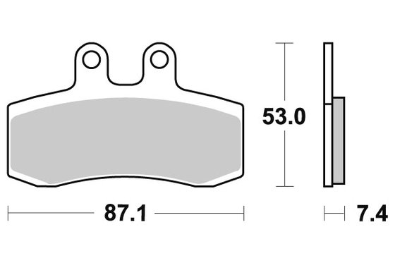 6566810 DOPPLER sbs brakepads ceramic