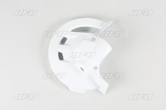 HO02684#041 UFO front disc guard for honda cr125/250/500 in white