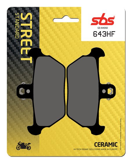 6566440 DOPPLER sbs brakepads ceramic