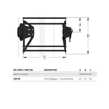 KIMPEX versatile rack