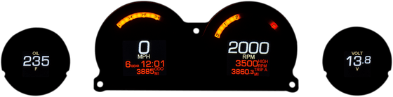 MLX-8414 DAKOTA DIGITAL 4-piece gauge set for 2014 and newer models