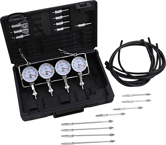 K&L SUPPLY deluxe vacuum gauge set