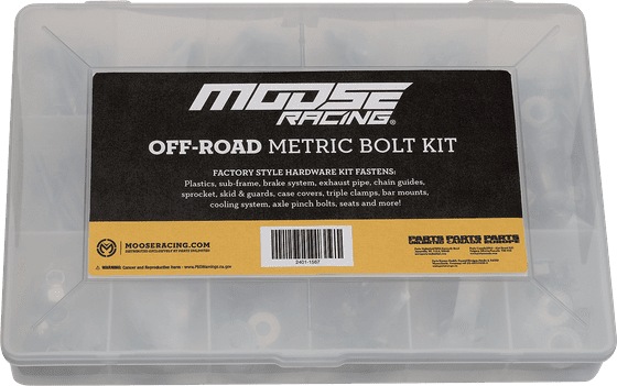 MOOSE RACING metric bolt kit