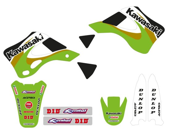 E84V03 TECNOSEL sticker kit with seat cover