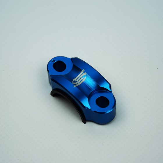 SCAR rotating bar clamp blue