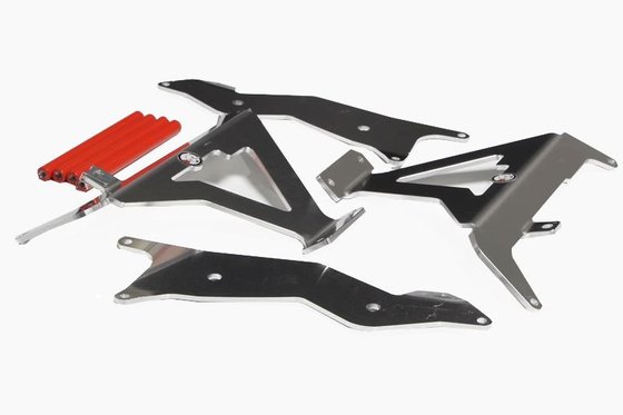 397-AX1598 AXP Racing axp radiator braces red honda crf450r-crf450rx 21