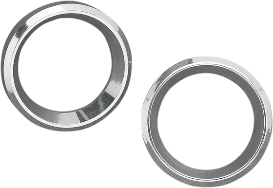 2202-0061-BC119 DRAG SPECIALTIES chrome gauge bezel for 2" gauges