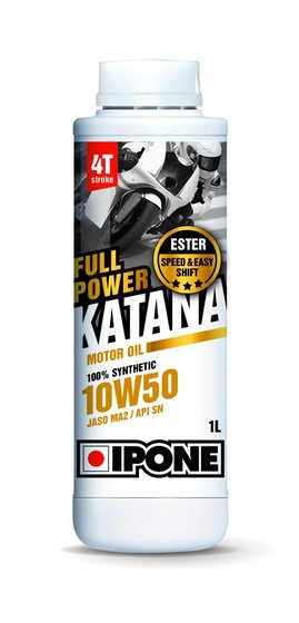 IPONE full power katana 10w50 100% synt. 1l