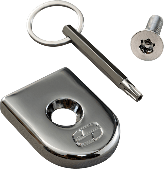 SADDLEMEN chrome seat security screw