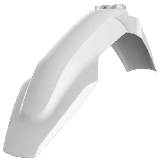 8572400007 POLISPORT front fender white