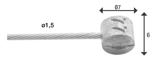 ELVEDES CABLE SYSTEMS B.V. stainless steel brake cable