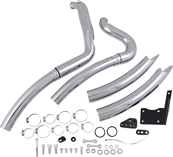 26042 VANCE & HINES big radius 2-into-2 chrome exhaust system