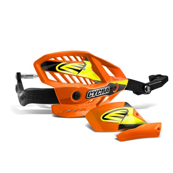 CYCRA orange hand guards