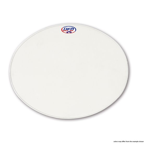 UFO uni oval plate white