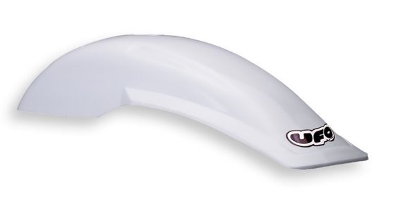 UFO universal mx/enduro rear fender - white