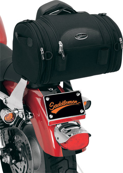 SADDLEMEN deluxe roll bag textile black