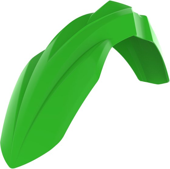 8574500001 POLISPORT green front fender for kxf250 and kxf450