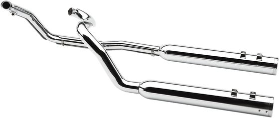 6251 COBRA chrome true dual headpipes for 2007-2008 fl models