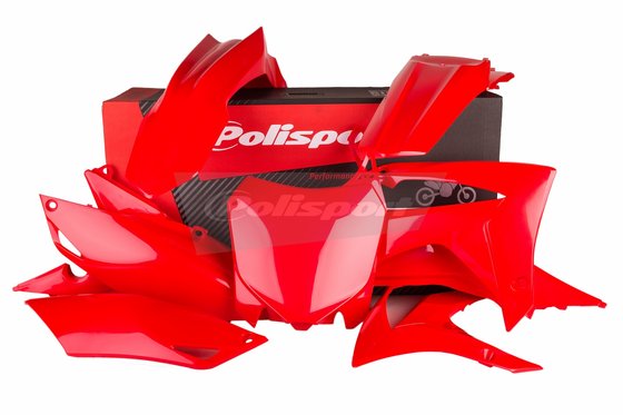 90628 POLISPORT red body kit for crf250 (2014-2017)