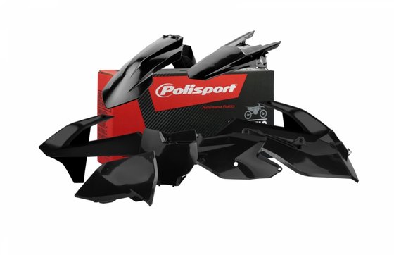 90681 POLISPORT complete black mx body kit