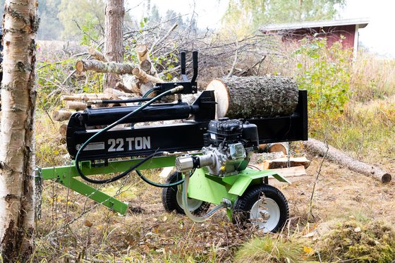 Bronco bronco wood splitting machine 22t with electic start