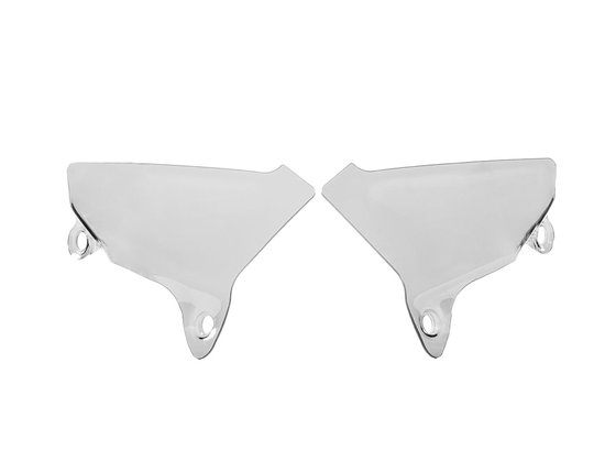 DU019T WRS deflectors for multistrada v4 (clear)