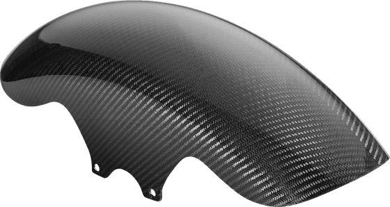 12057G SLYFOX gloss carbon fiber front fender for harley davidson 14+ fl