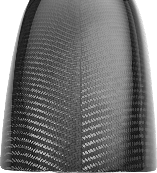 12057G SLYFOX gloss carbon fiber front fender for harley davidson 14+ fl