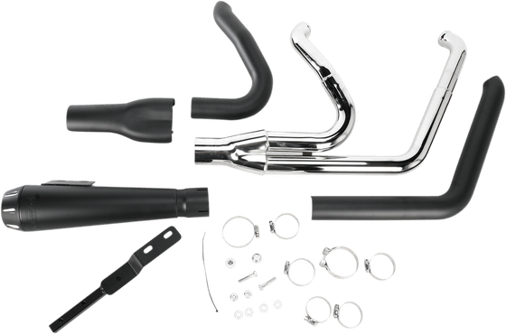 1S32RB BASSANI XHAUST road rage short black exhaust