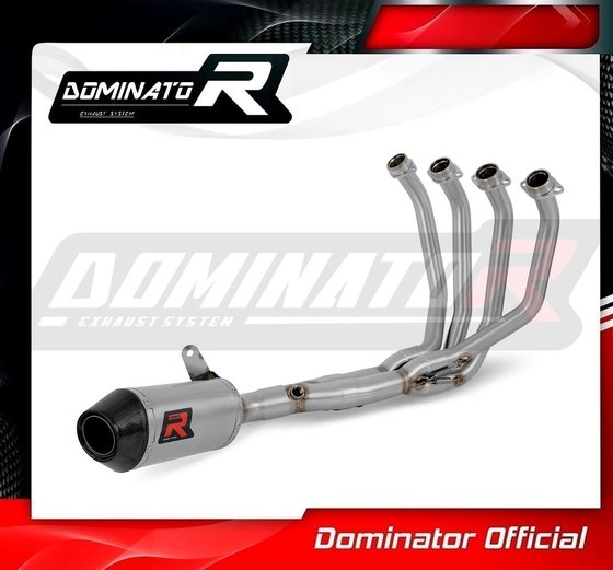 KA074DF-S Dominator full exhaust system low level hp3