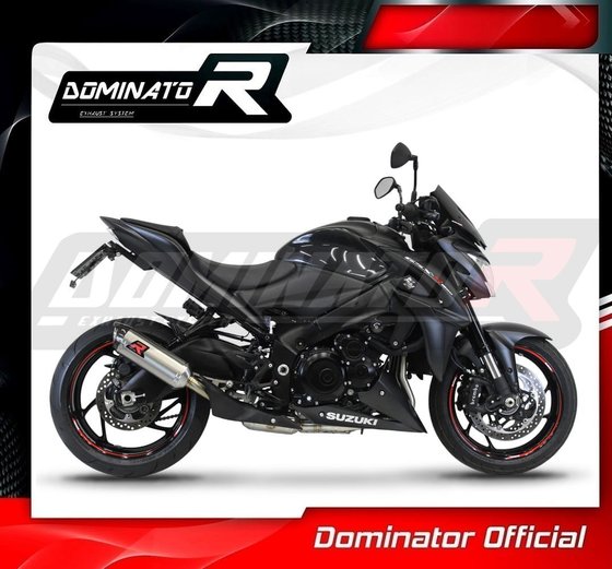 SU101DEXF-S Dominator full exhaust system ex silencer hp8