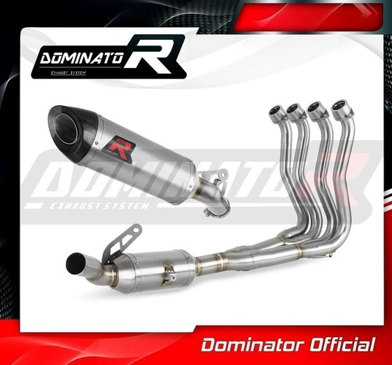 SU101DEXF-S Dominator full exhaust system ex silencer hp8