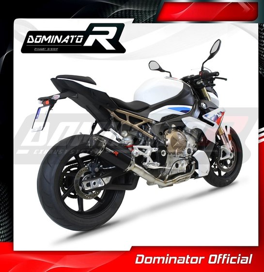 BW103DFBL-S Dominator full exhaust system silencer hp1 black