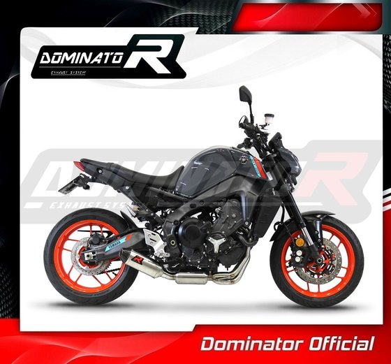 YA130DF-S Dominator full exhaust system ex hp3 low level