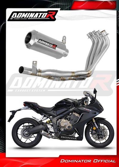 HO103DC-S Dominator full exhaust system silencer gp