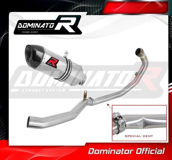 KT062DF-S Dominator exhaust full system silencer hp1