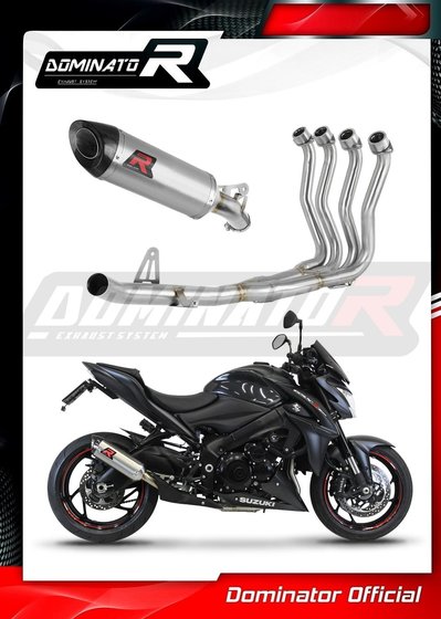 SU101DF-S Dominator full exhaust system silencer hp8