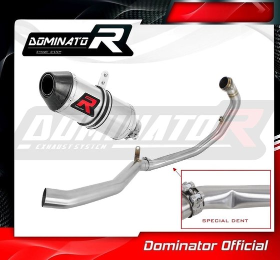 KT064DF-S Dominator full exhaust system silencer hp3