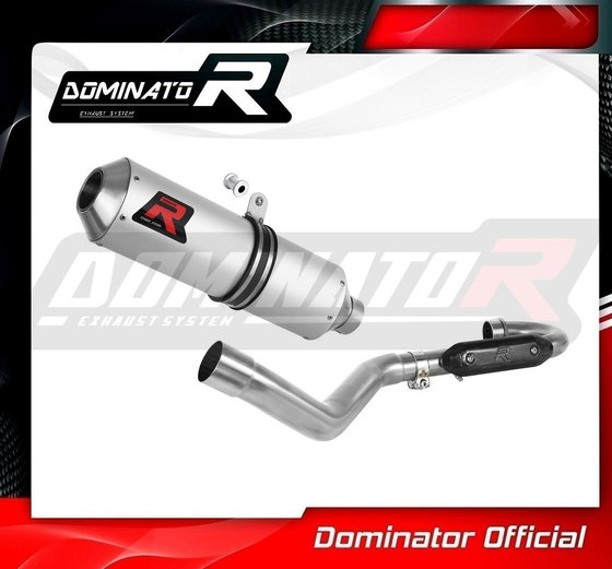 KA075DA-S Dominator full exhaust system silencer mx