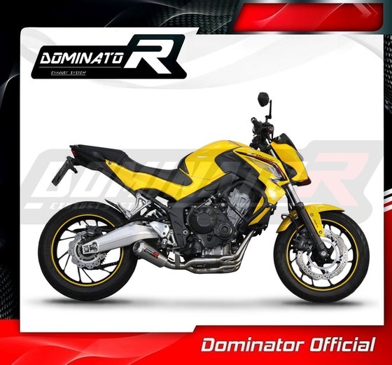 HO112DC-S Dominator full exhaust system silencer gp