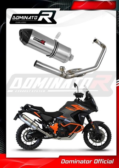 KT070DP7-S Dominator full exhaust system silencer hp7