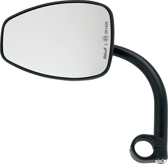 BILTWELL t-drop mirror with mount for 7/8 inch handlebars