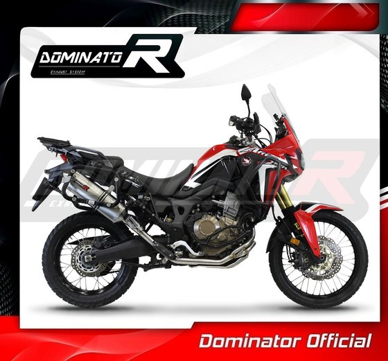 HO110DP7-S Dominator full exhaust system silencer p7