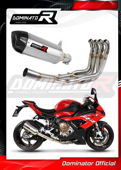 BW082DKF-S Dominator exhaust full system manifold silencer hp1