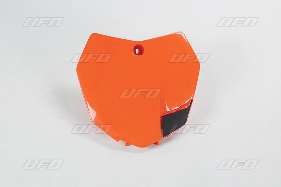 KT04051@127 UFO front number plate - orange