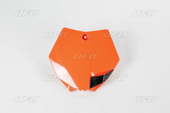 KT04041@127 UFO front number plate - orange for ktm 85/105