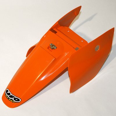 KT03073#127 UFO orange rear fender with side panels for ktm 65sx