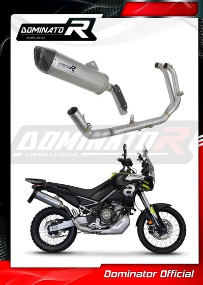 AP038DFT-S Dominator full exhaust system silencer titanium hp6