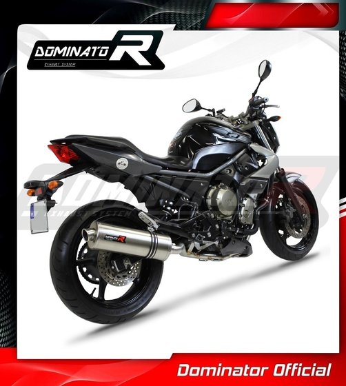 YA050DA-S Dominator exhaust full system silencer oval