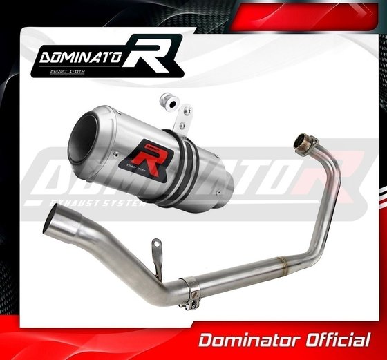 HO101DC-S Dominator exhaust full system silencer gp